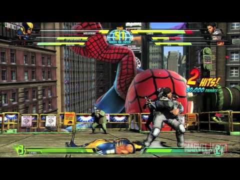 Marvel vs. Capcom 3 Gameplay Video #1 - UCvC4D8onUfXzvjTOM-dBfEA