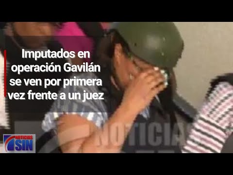 Imputados en operación Gavilán se ven por primera vez frente a un juez