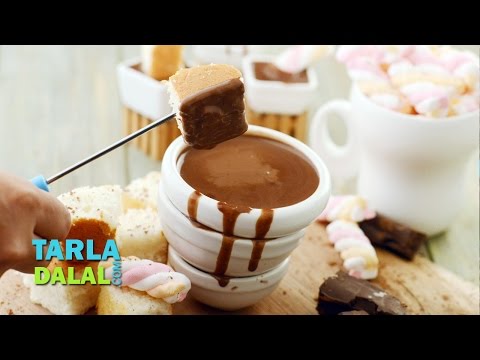 क्लासिक चॉकलेट  फ़न्ड्यू  (Classic chocolate fondue) by Tarla Dalal - UCYRRwNWXxCKFaVjFuXo1I8Q