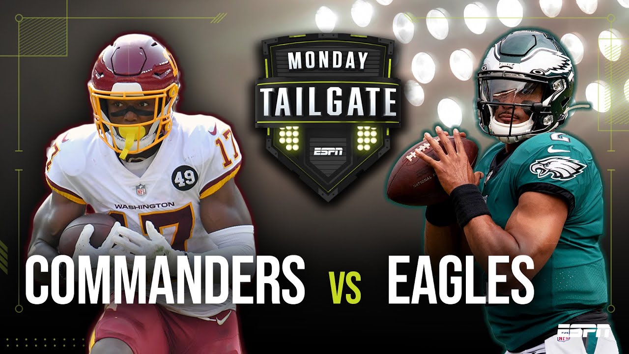 Week 10: The Washington Commanders take on Jalen Hurts and the undefeated Eagles 🏈 | Monday Tailgate