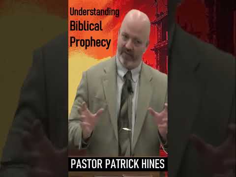 Understanding Biblical Prophecy - Pastor Patrick Hines Reformed Christian Lecture #shorts #Jesus