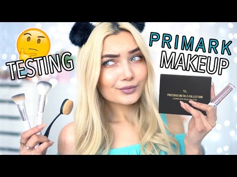 TESTING PRIMARK MAKEUP! DOES IT WORK!? - UCBKFH7bU2ebvO68FtuGjyyw