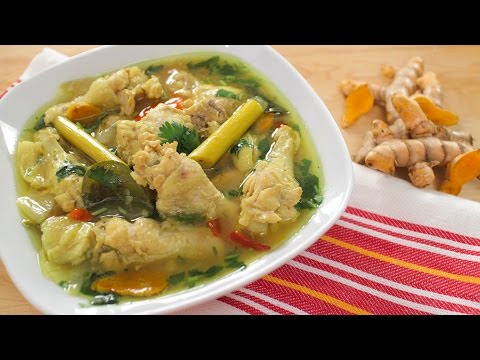 Turmeric Chicken Soup Recipe ไก่ต้มขมิ้น - Hot Thai Kitchen! - UC27C_HWo-UmKkdWGsRJZ8EA