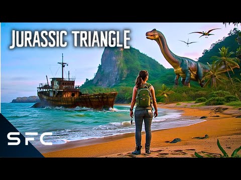 An Island Filled With Dinosaurs | Jurassic Triangle | Full Action Movie