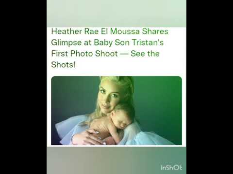 Heather Rae El Moussa Shares Glimpse at Baby Son Tristan's First Photo Shoot
