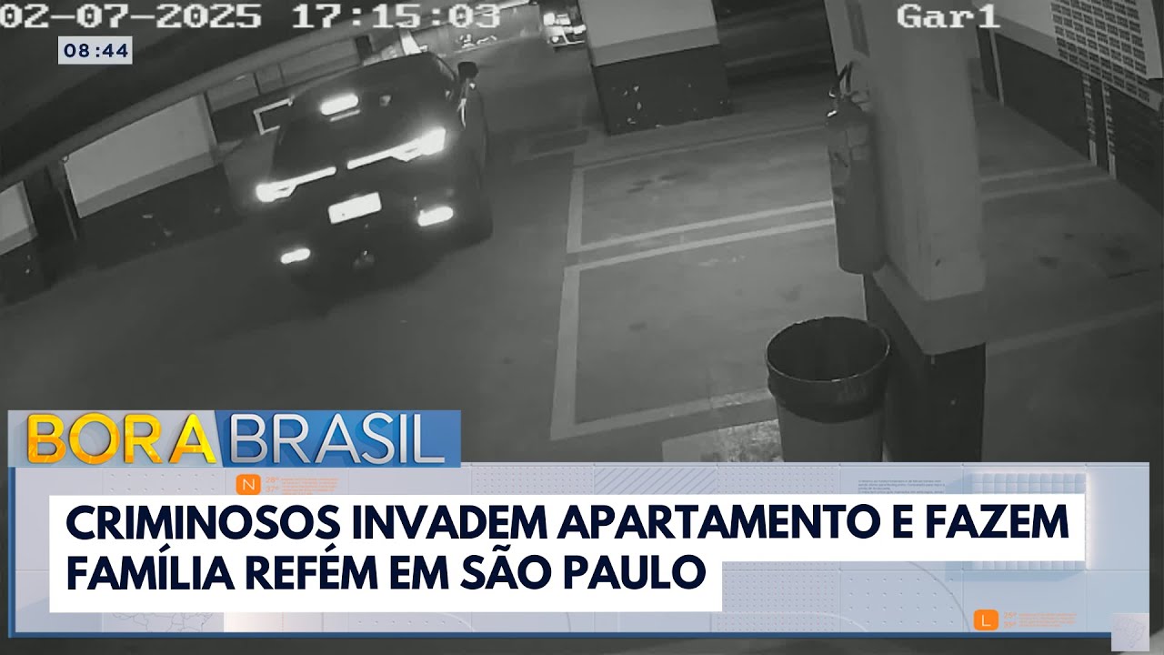 Criminosos invadem apartamento e fazem família refém em São Paulo