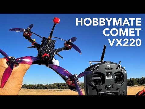 HOBBYMATE 5" COMET VX220 FPV RACING DRONE KITS / PNP / BNF - UC9l2p3EeqAQxO0e-NaZPCpA