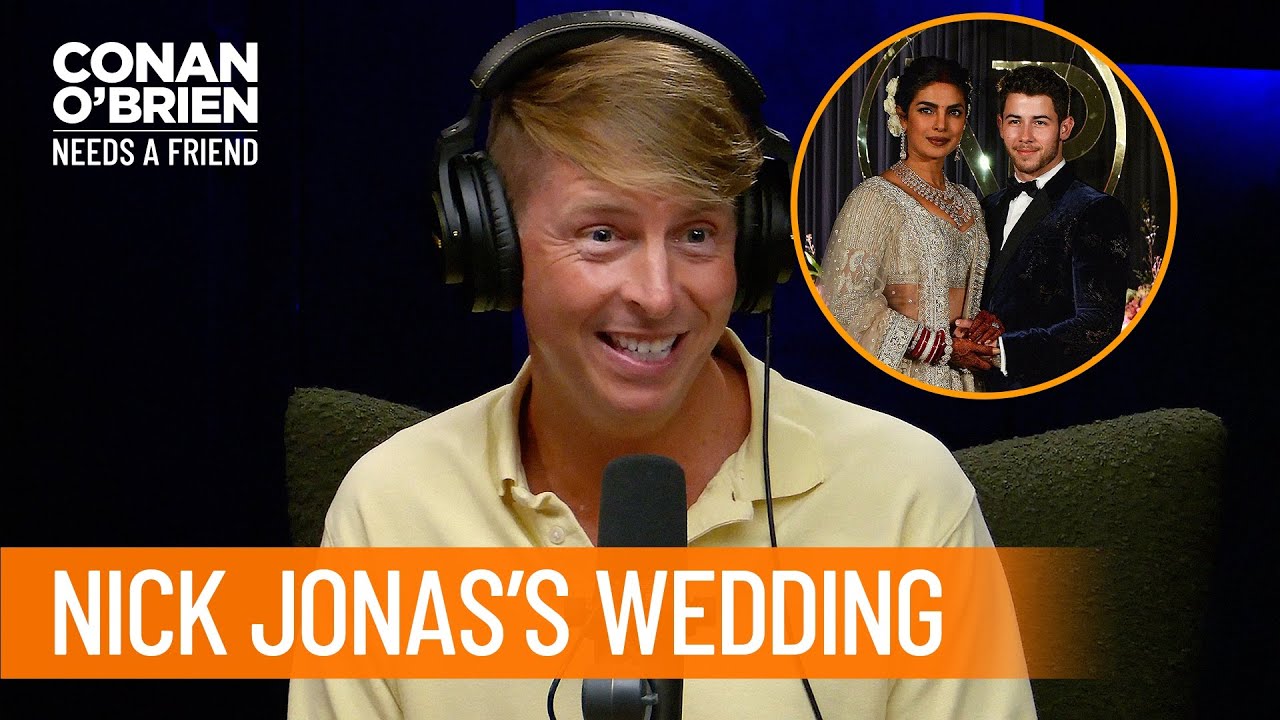 How Jack McBrayer Ended Up At Nick Jonas & Priyanka Chopra’s Wedding | Conan O’Brien Needs a Friend
