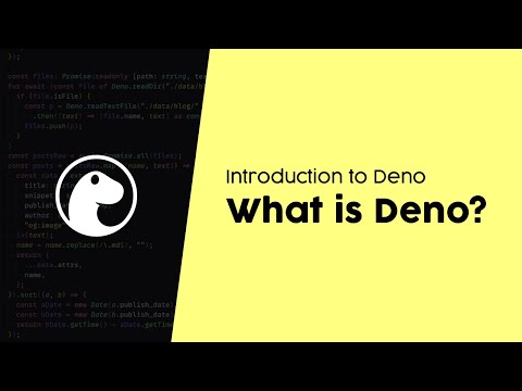 What is Deno?