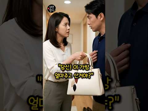 시어머니 명품가방을 본 며느리가 보인 반응