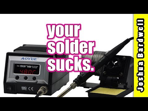 INTERVIEW WITH A SOLDER EXPERT | and $80 solder station giveaway! - UCX3eufnI7A2I7IkKHZn8KSQ