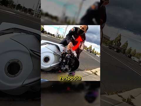 Ele foi CONFUNDIDO!? #curiosidades #motovlog #moto #policia