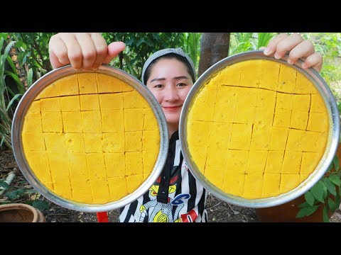 Yummy Pumpkin Custard Homemade Cooking - Pumpkin Dessert - Cooking With Sros