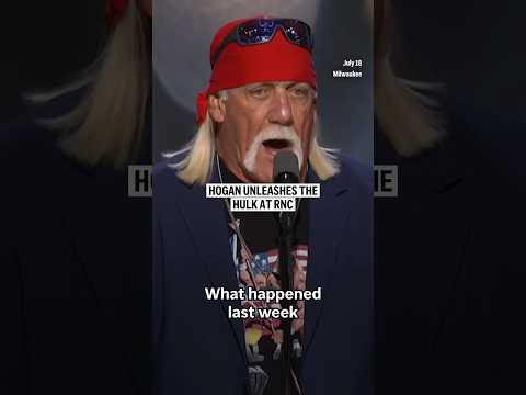 Hogan unleashes the Hulk at RNC