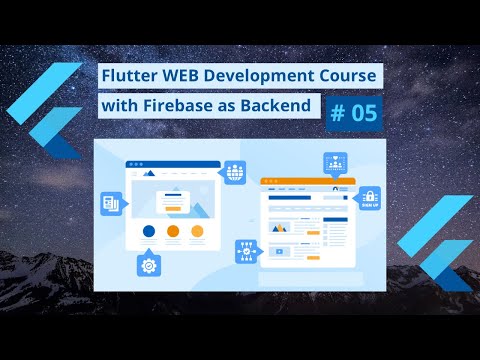 Flutter Web Login with Firebase – Flutter Website Development Full Course 2022 – Sign in Web Page UI
