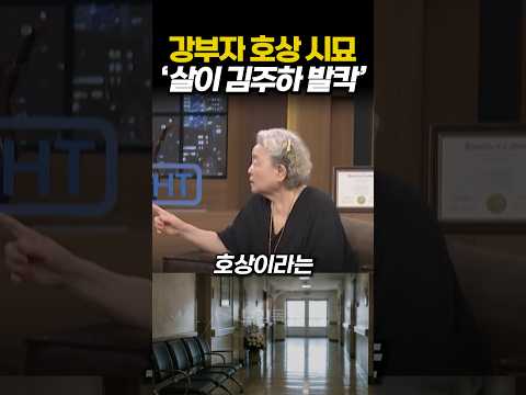 강부자 호상 3년 시묘살이 <strong>김주하</strong> 발칵
