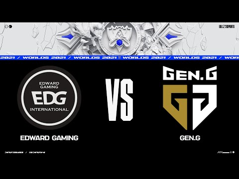 EDG vs GEN｜2021 World Championship Semifinals Day 2 Game 3