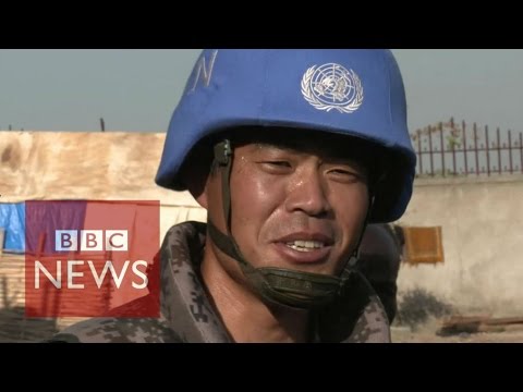 On patrol with China’s first UN peacekeepers - BBC News - UC16niRr50-MSBwiO3YDb3RA