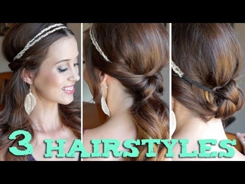 3 EASY Back to School Hairstyles Using a Headband! - UCwrr3IkHMeDIAj7zjq17qoA