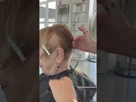 Layer short haircut #haircut #hair #hairstyle #layerup #pixiehaircut #short #video #blowup