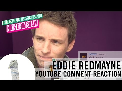 Eddie Redmayne - Youtube Comment Reactions - UC-FQUIVQ-bZiefzBiQAa8Fw