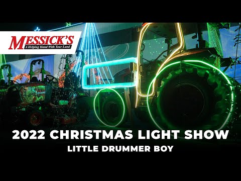 Messick's 2022 Christmas Light Show - Little Drummer Boy Picture