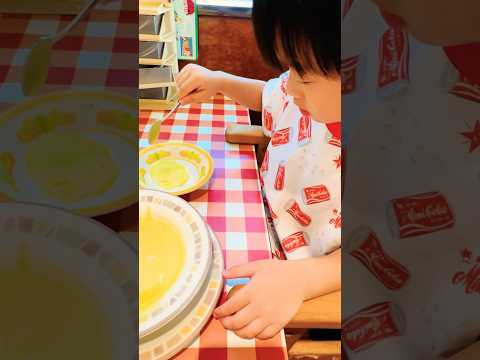 【みんなのサイゼのおすすめは何ですか☺️？サイゼに誘われたので行ってきました🍽】#ご飯 #親子 #shorts #youtube サムネイル