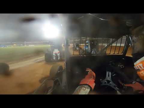 Baypark Speedway - Super Bowl Midget Feature Onboard - Jordan McDonnell - dirt track racing video image