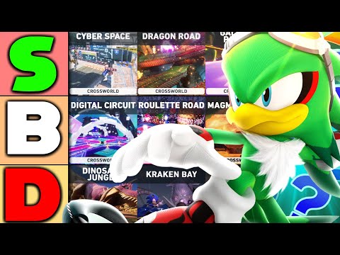 Ranking EVERY Sonic Racing CrossWorlds...CrossWorld?
