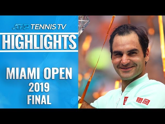 Who Won Miami Open Tennis 2019?