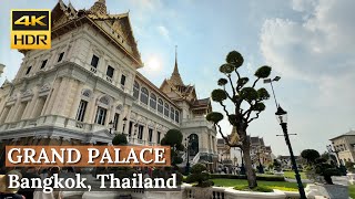 [BANGKOK] Grand Palace - "A Guide to the Stunning Grand Palace of Bangkok" | Thailand  [4K HDR Walk]