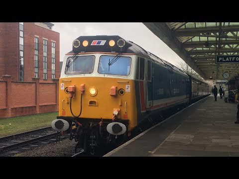 50017 startup in the N/S livery