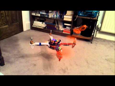 multiwii quadcopter using Arduino Nano GY80 - take off test -  PID tuning - UCQ3OvT0ZSWxoVDjZkVNmnlw