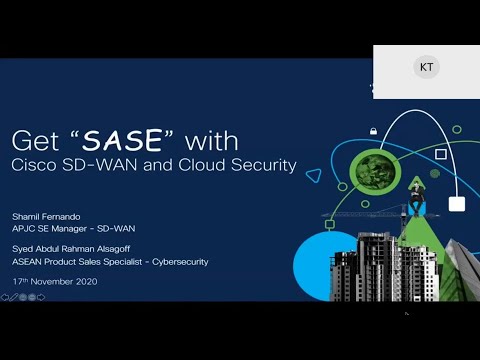 Get SASE with Cisco SD-WAN and Cloud Security