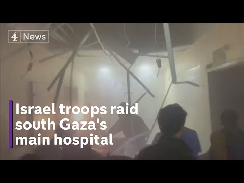 Israel military captures ‘dozens’ in Gaza hospital raid