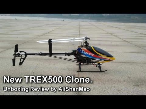 TREX500E Clone Unboxing - UCsFctXdFnbeoKpLefdEloEQ