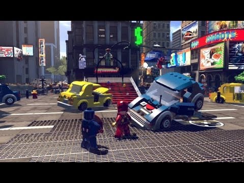 LEGO Marvel Super Heroes 100% Guide #2 - Times Square Off (All 10 Minikits, Stan Lee in Peril) - UCg_j7kndWLFZEg4yCqUWPCA