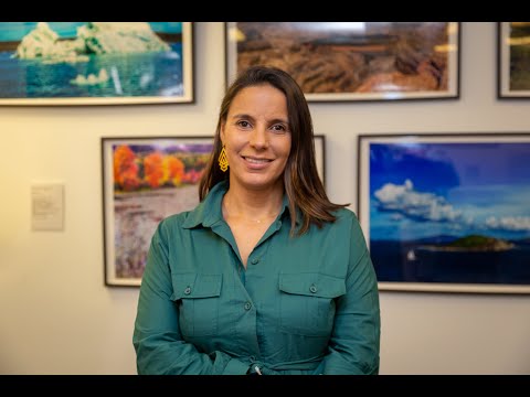 Movilizatorio's Juliana Uribe speaks during the 2024 UN HLPF