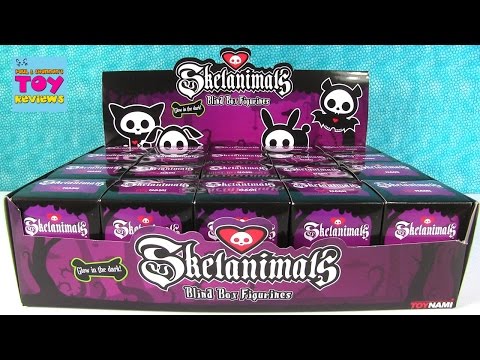 Skelanimals Full Case Blind Box Animal Vinyl Figure Opening | PSToyReviews - UCZdJCx_zEqvOI7RFG-mWmuw