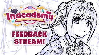 【Inacademy: Drawing】Full Feedback Stream!!!