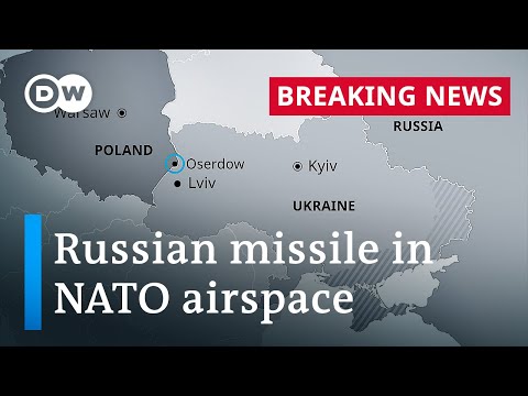 NATO member Poland says Russian missile violated its airspace | DW News