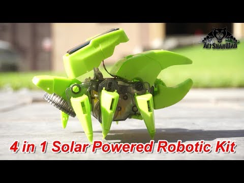 4 in 1 Solar Powered Robotics Kit Provides Children STEM Learning - UCsFctXdFnbeoKpLefdEloEQ