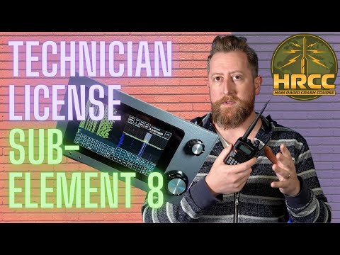 Ham Radio Technician License Prep: Sub-Element 8 (2022-2026)