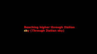 Giorgio Moroder Project - to be number one (with lyrics for karaoke)