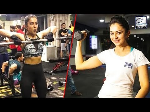 Video - Fitness & Bollywood - Rakul Preet's GYM Workout Is As Tough As It Can Get! #India