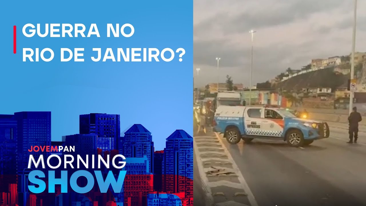 TIROTEIO interdita avenida na Zona Norte do RJ; Operação Barricada Zero ENCARA o TRÁFICO