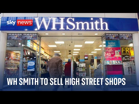 WH Smith in secret talks to sell historic high street arm