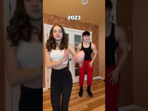 SAME DANCE 3 YEAR DIFFERENCE! 🤣