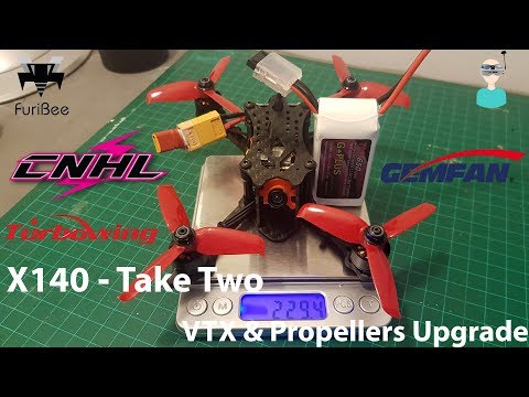 FuriBee X140 - VTX & Propellers Upgrade (Tested With CNHL 650mah 4s Lipo) - UCOs-AacDIQvk6oxTfv2LtGA