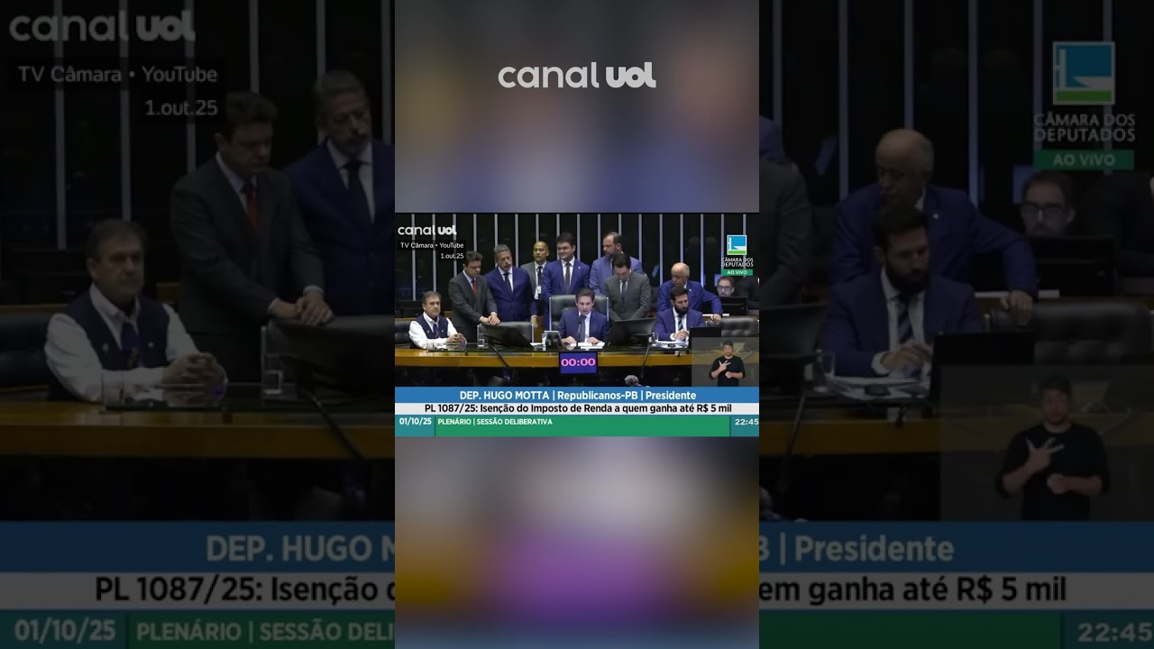 Câmara aprova projeto que isenta do Imposto de Renda quem ganha até R$ 5 mil